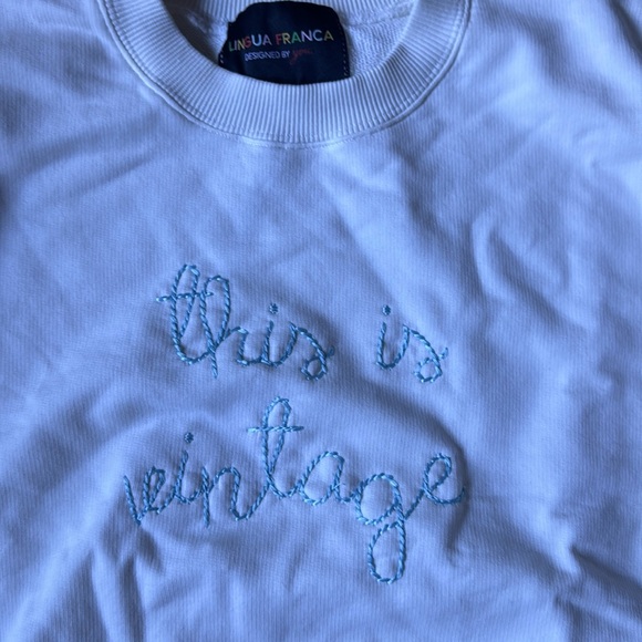 Lingua Franca This is Vintage sweater - Picture 2 of 4